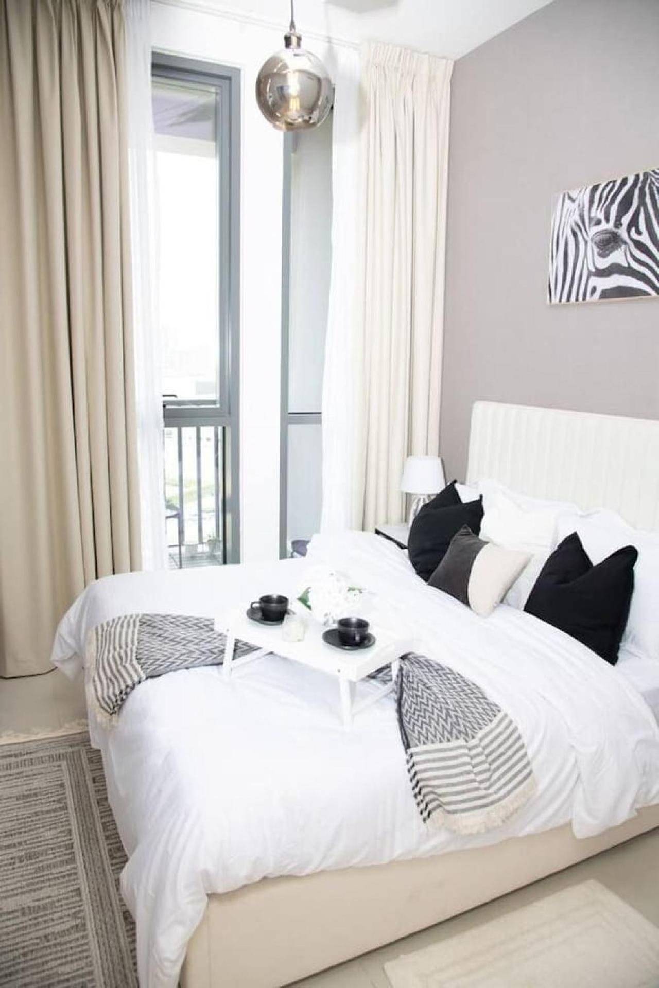 Chic 1Br Retreat At Dania 1 With Gorgeous Balcony By Vibel Apartment ดูไบ ภายนอก รูปภาพ